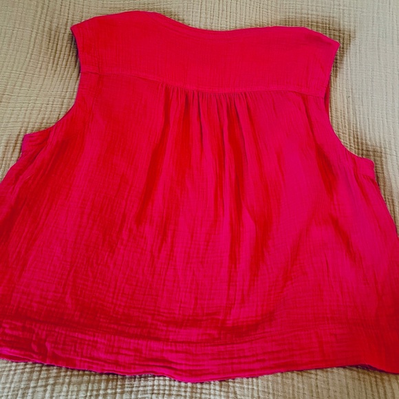 🤩 J. Crew Cora button front top in soft gauze. XL. Excellent condition. - Picture 8 of 9